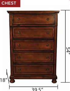 BALTIMORE 851™ – 6-PIECE BEDROOM SET
