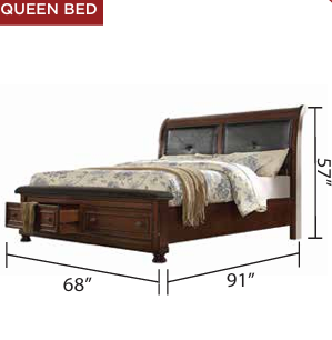 AUSTIN 852™ – 6-PIECE BEDROOM SET