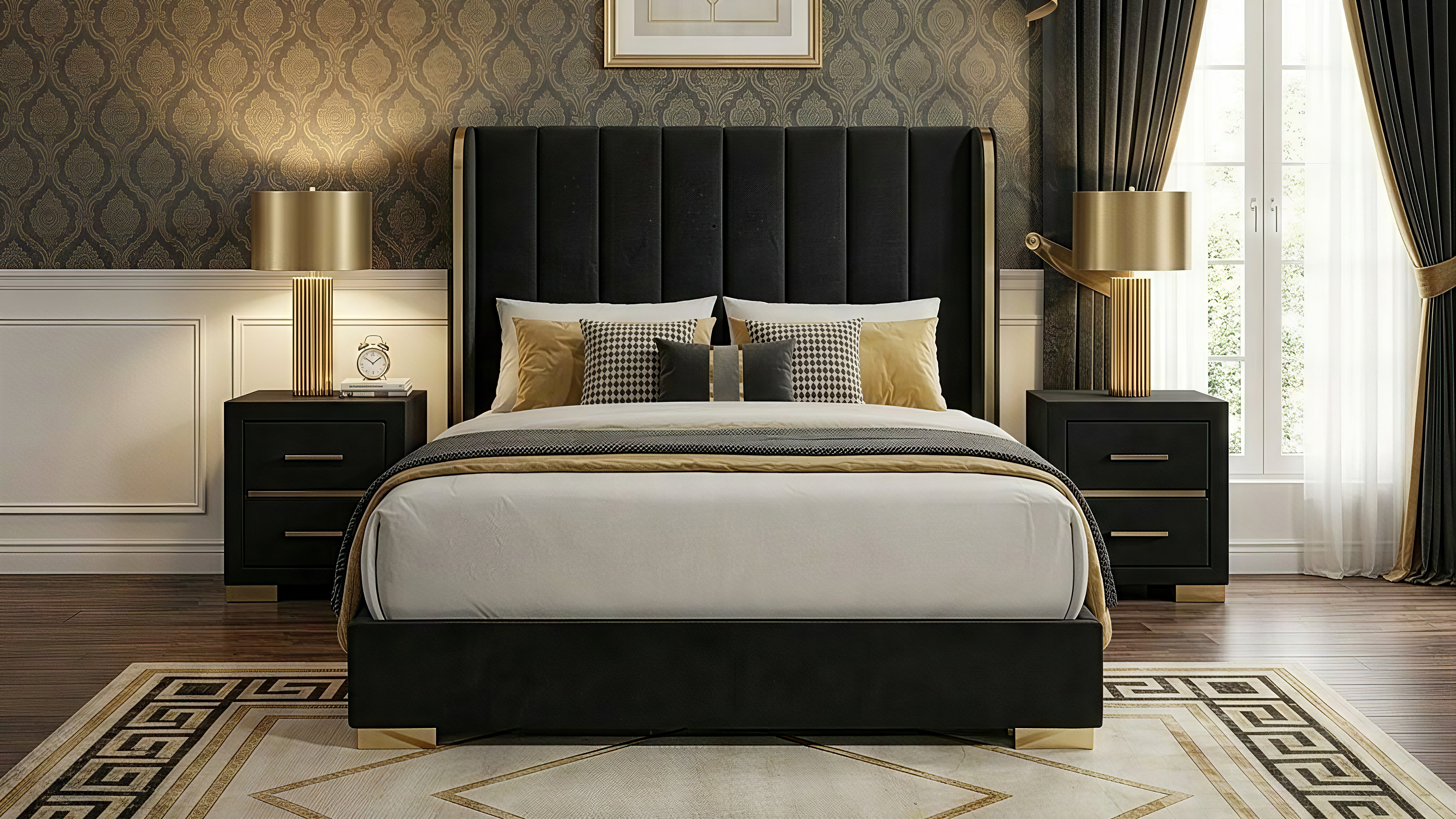 MADISON-BLACK™ – 6-PIECE BEDROOM SET