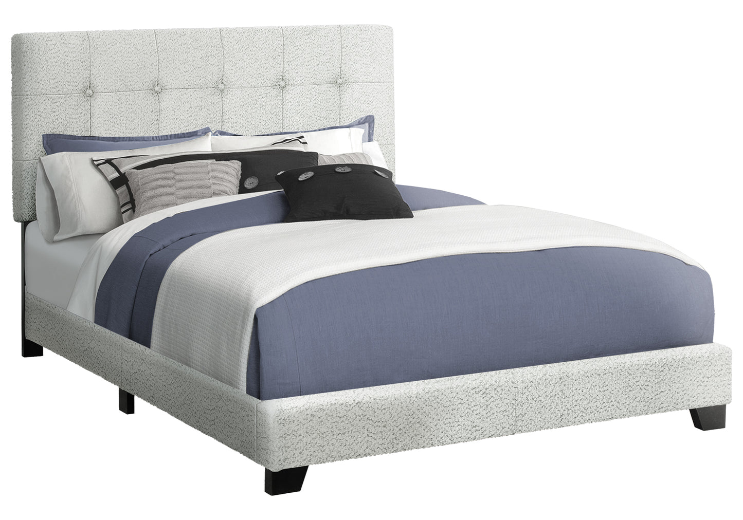 ANNECY™ – BOUCLÉ UPHOLSTERED BED – I-5801Q