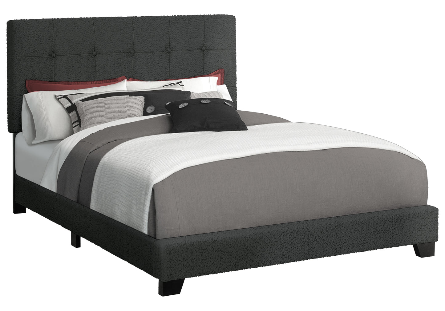 ANNECY™ – BOUCLÉ UPHOLSTERED BED – I-5801Q