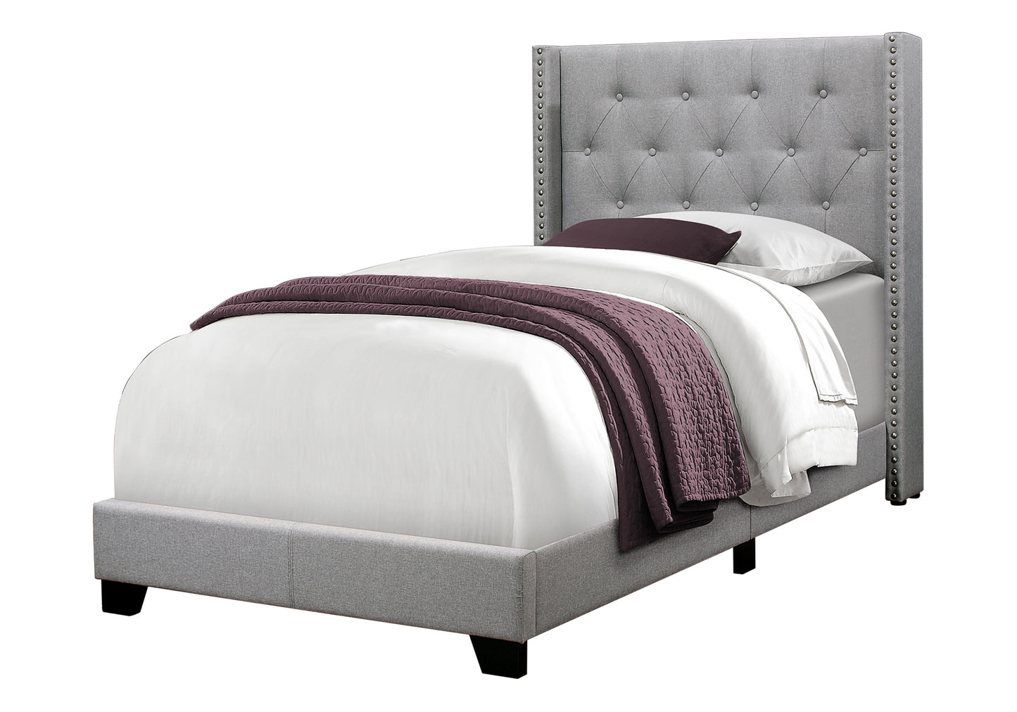 ASTORIA WING™ – UPHOLSTERED SINGLE BED – I-5984T