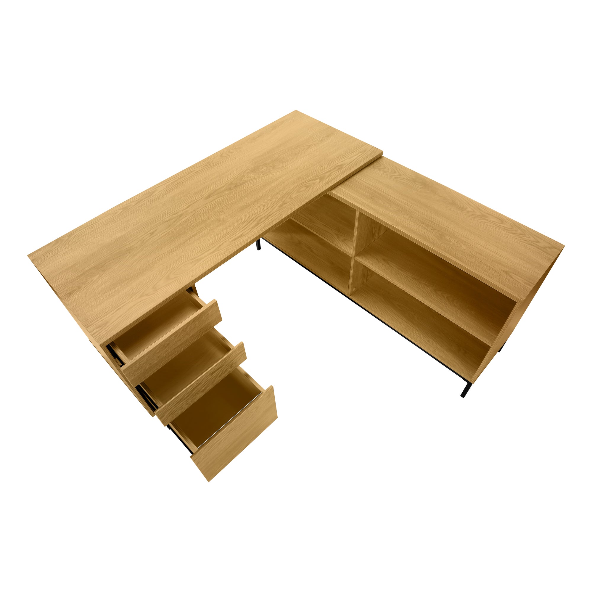 ARVANO™ – L-SHAPED EXECUTIVE OFFICE DESK – I 7491