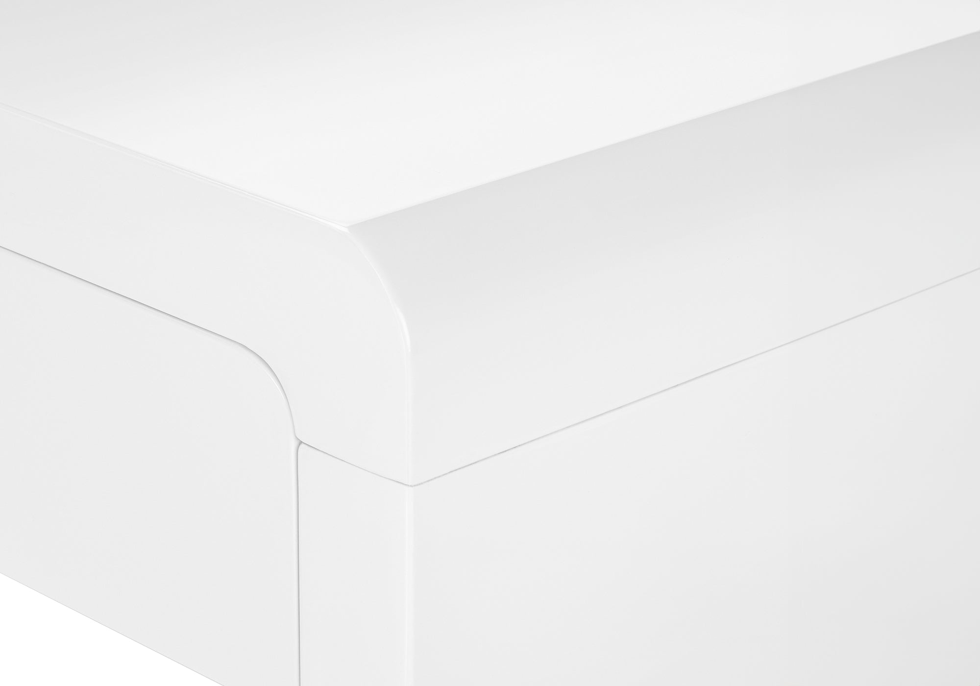 LUXARA CORNER™ – L-SHAPED HIGH GLOSS OFFICE DESK – I 7582