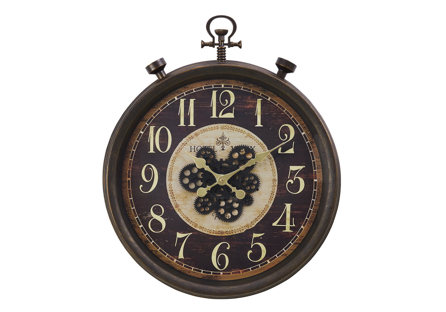 HERITAGE GEAR™ WALL CLOCK – I 9074