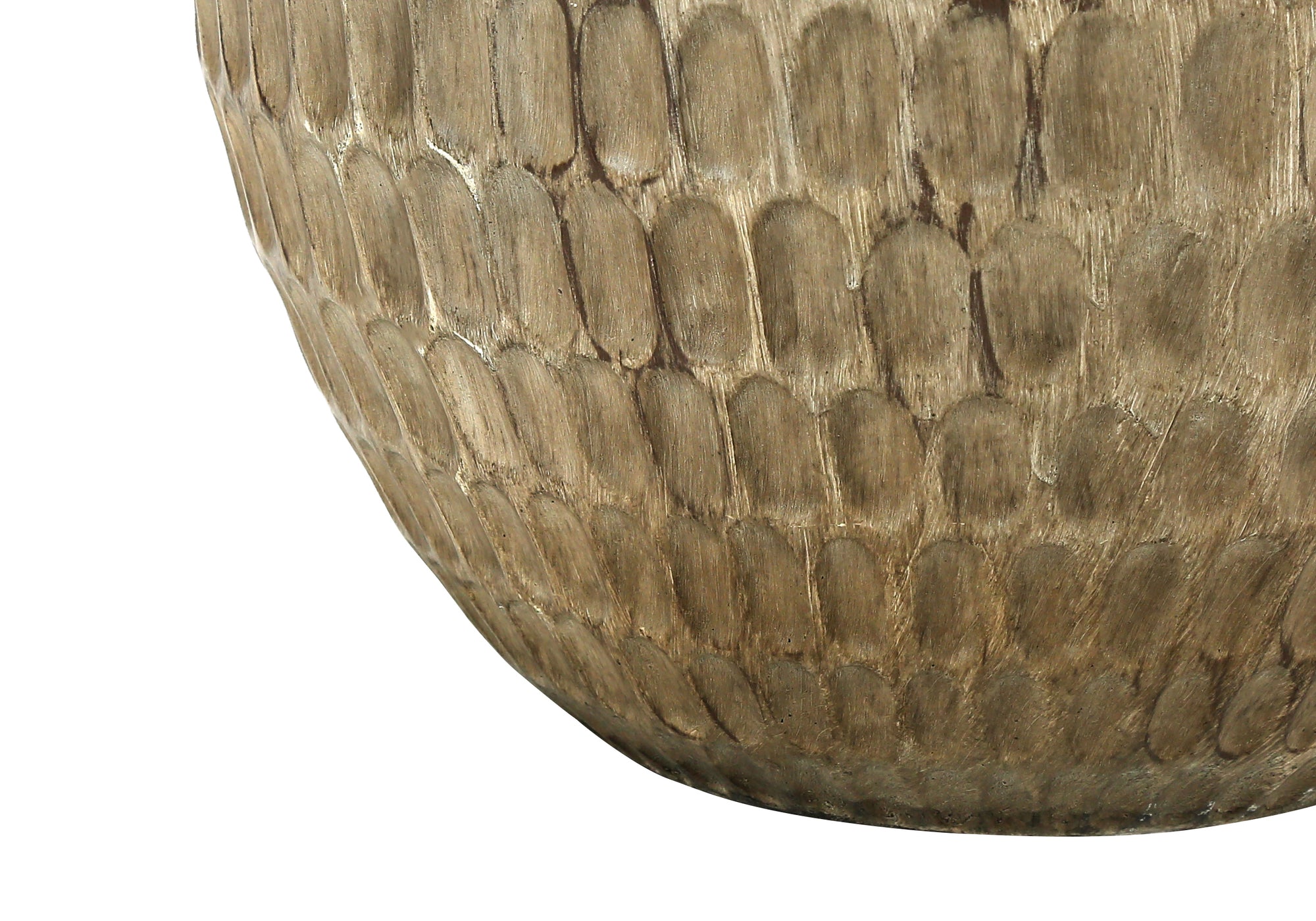 CALDERA NOIR™ – SCULPTURAL GOURD TABLE LAMP – I 9606