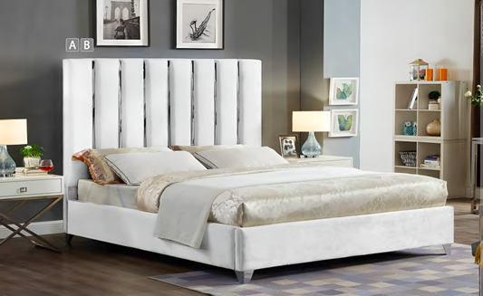 The Chrome Channel Design Features Velvet Bed – IF-5622