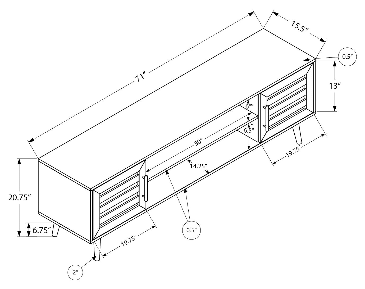 TV Stand – I-2717