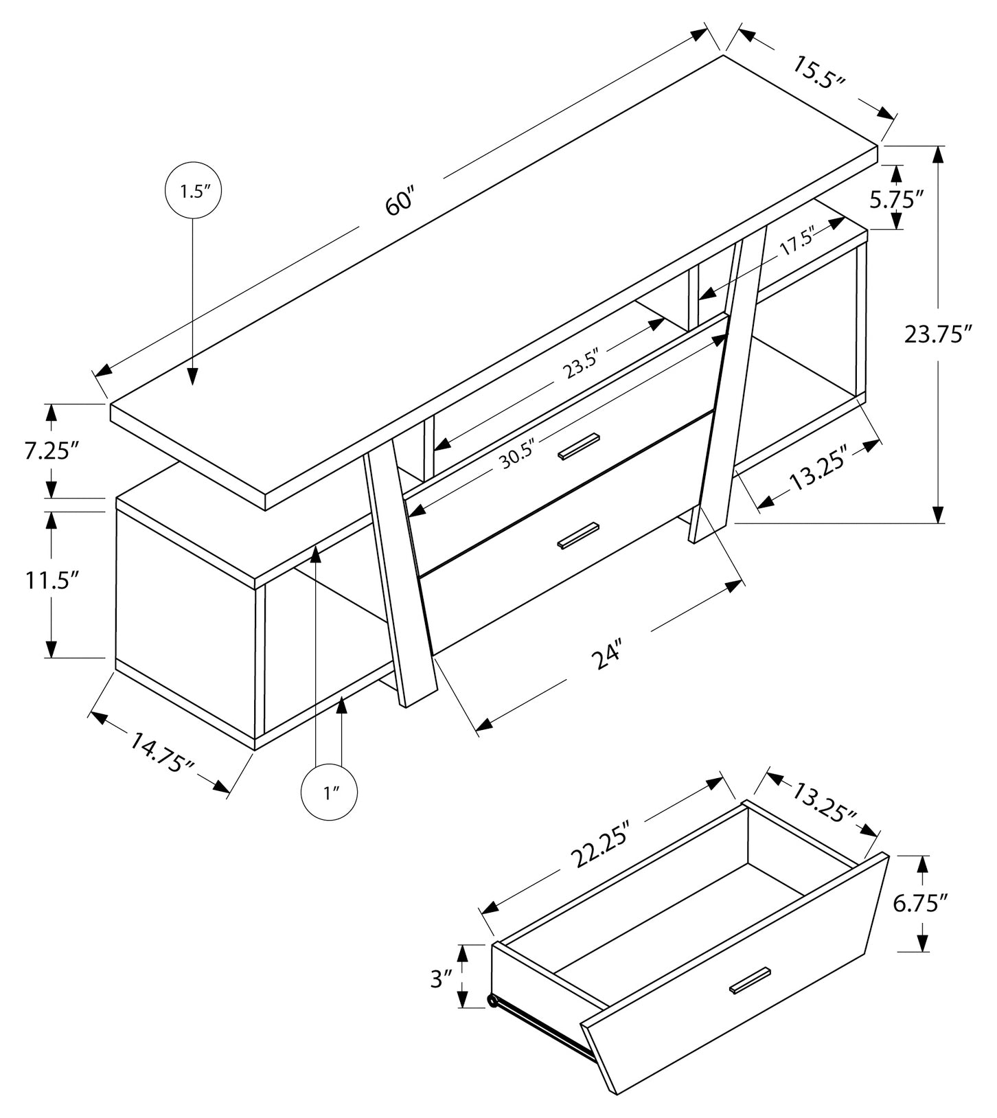 TV Stand – I-2721