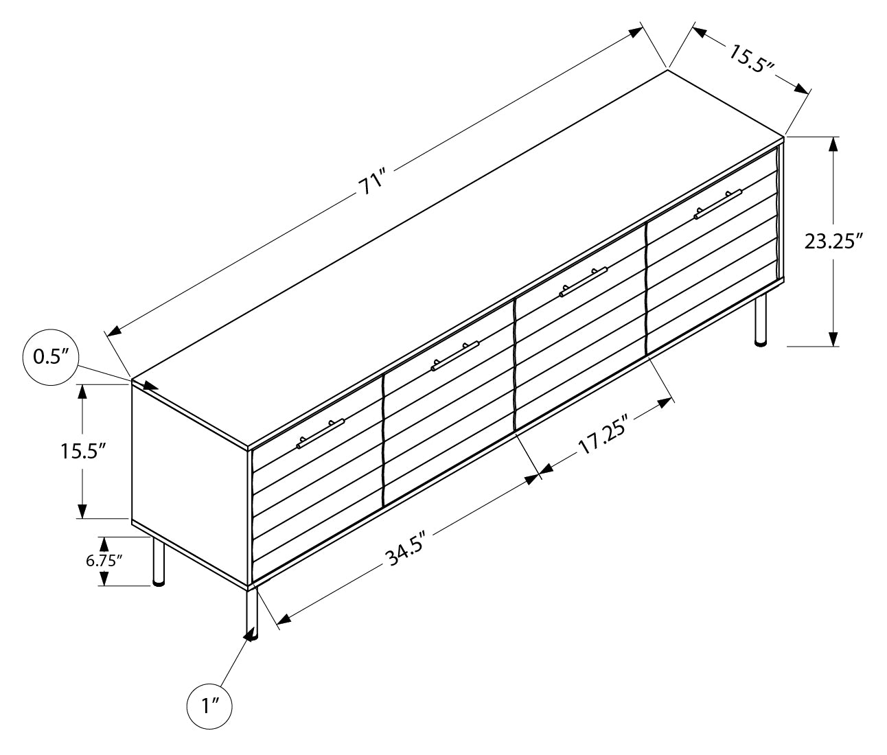 TV Stand – I-2727