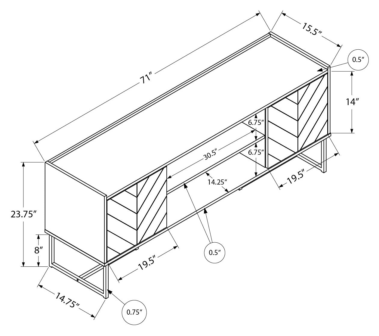 TV Stand – I-2752