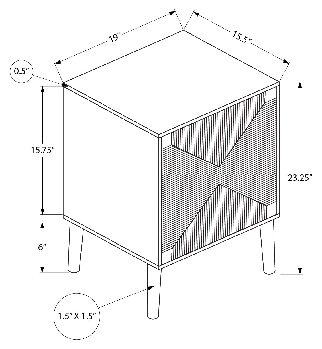 ZAYLA™ ACCENT TABLE – I 2794