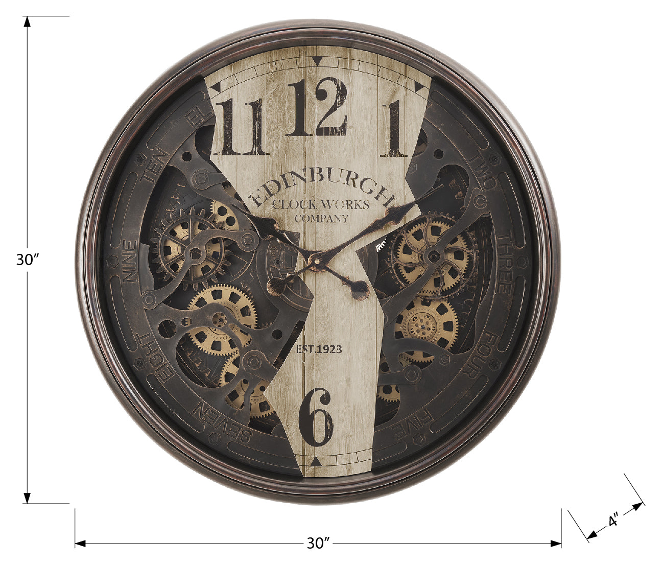 EDIN™ WALL CLOCK – I 9023