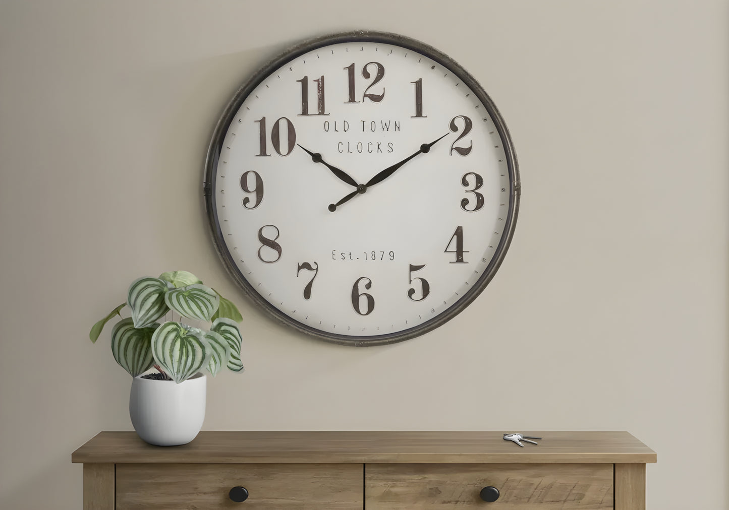 OLD TOWN™ WALL CLOCK – I 9024