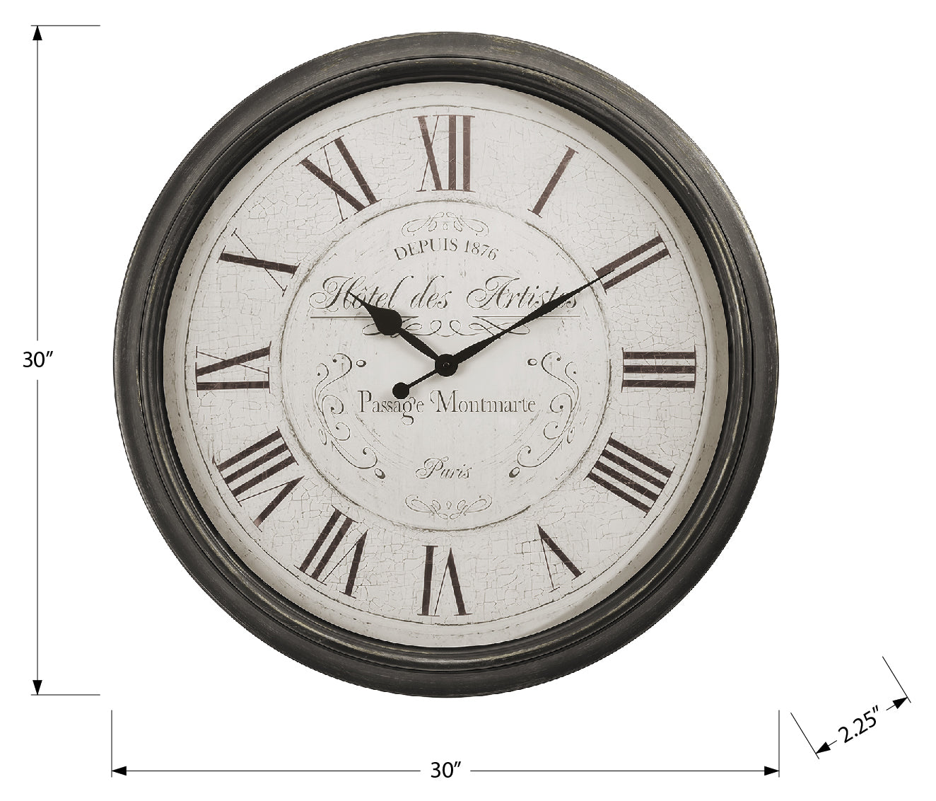 MONTMARTE™ WALL CLOCK – I 9026