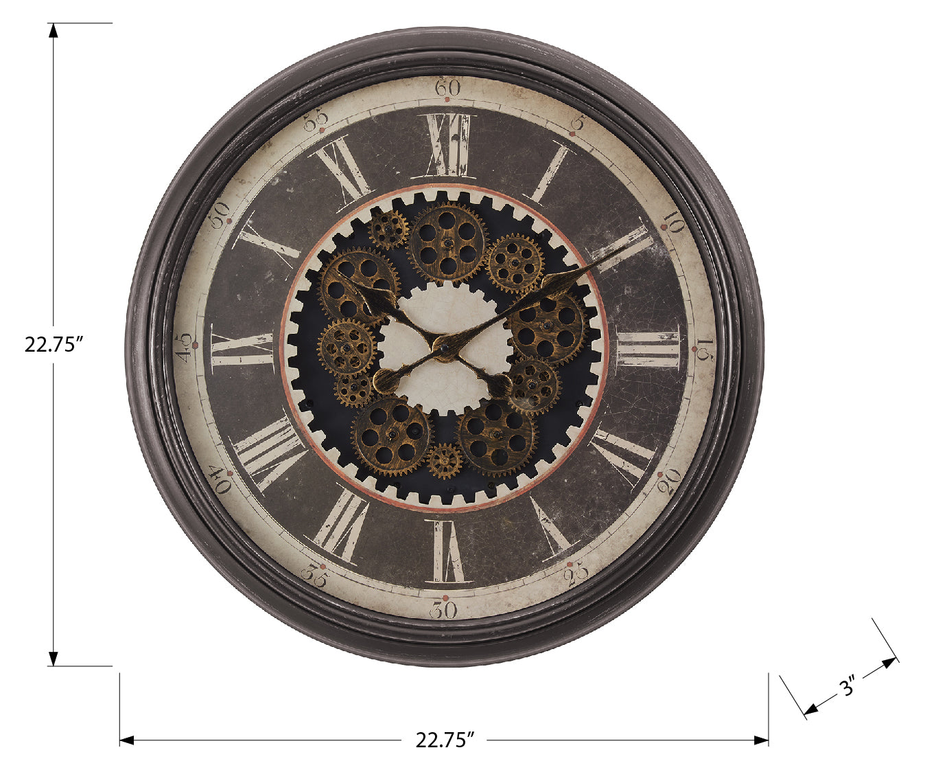 CHRONOCRAFT™ WALL CLOCK – I 9070