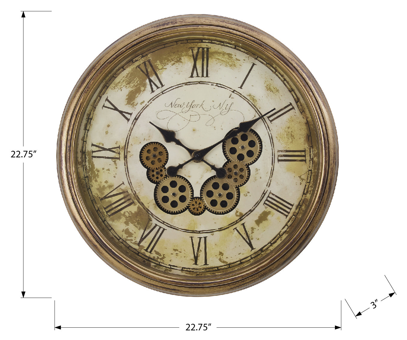 AURELIA™ WALL CLOCK – I 9071