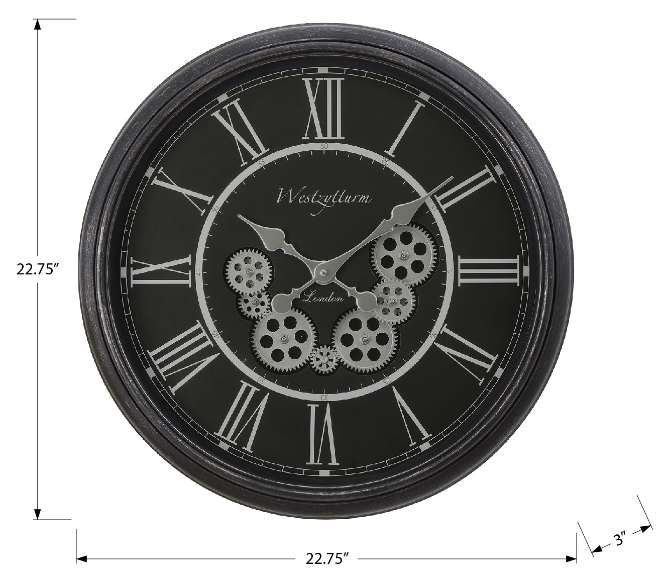 LONDINIUM™ WALL CLOCK – I 9072