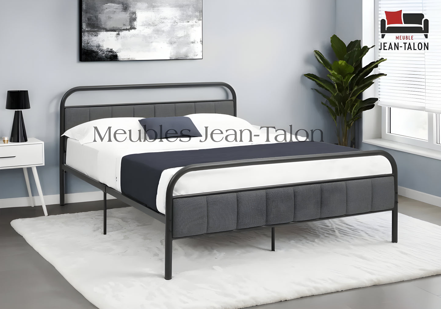 ARCADIA™ – UPHOLSTERED PLATFORM BED – I-6075Q