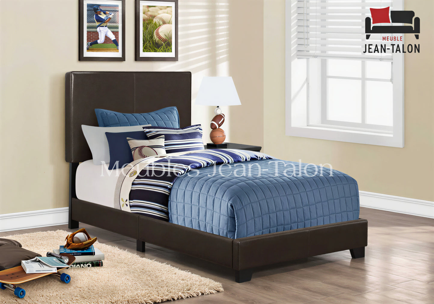 ASTON™ – UPHOLSTERED SINGLE BED – I-5910T