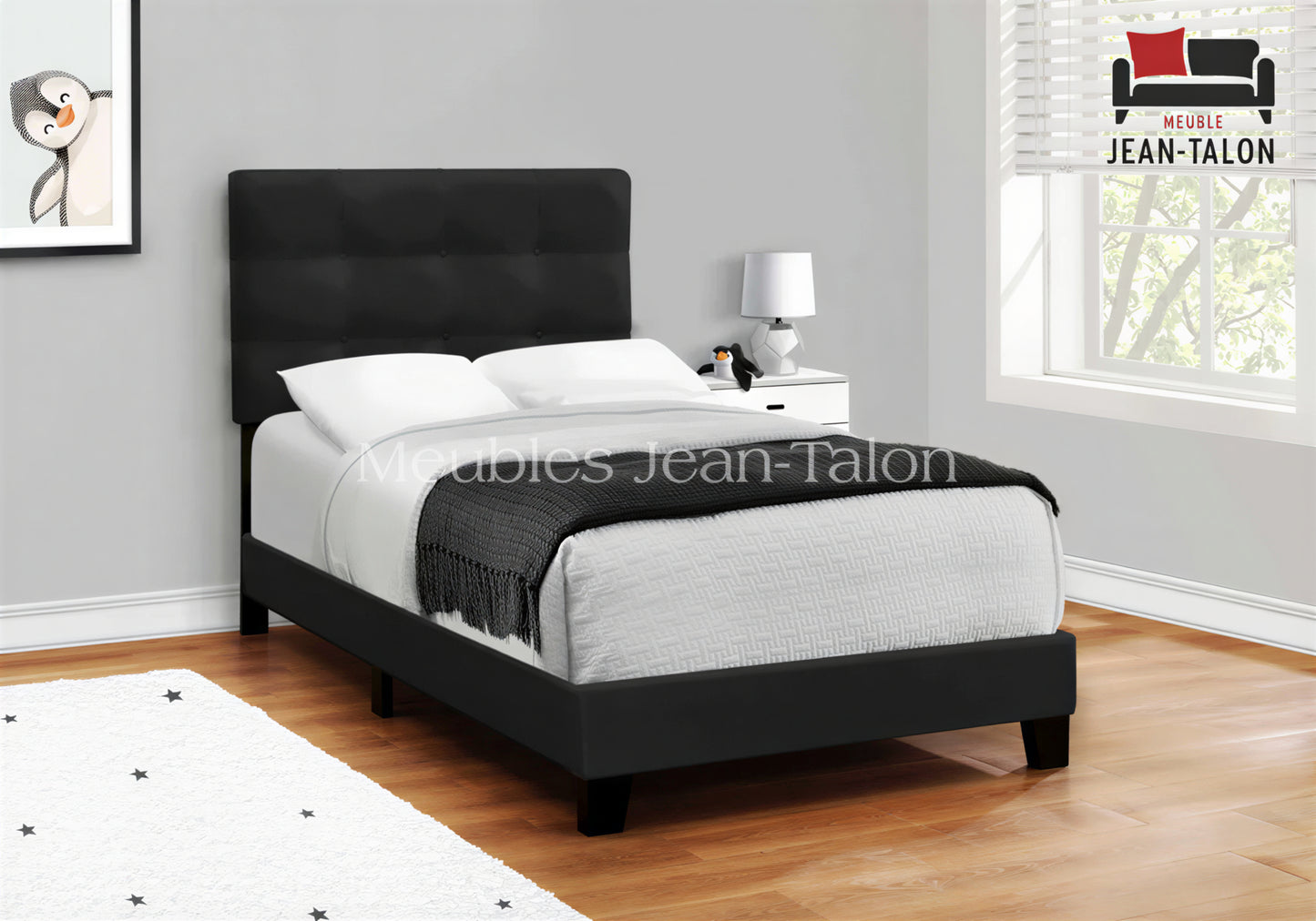 ASTON VELVET™ – UPHOLSTERED SINGLE BED – I-5918T