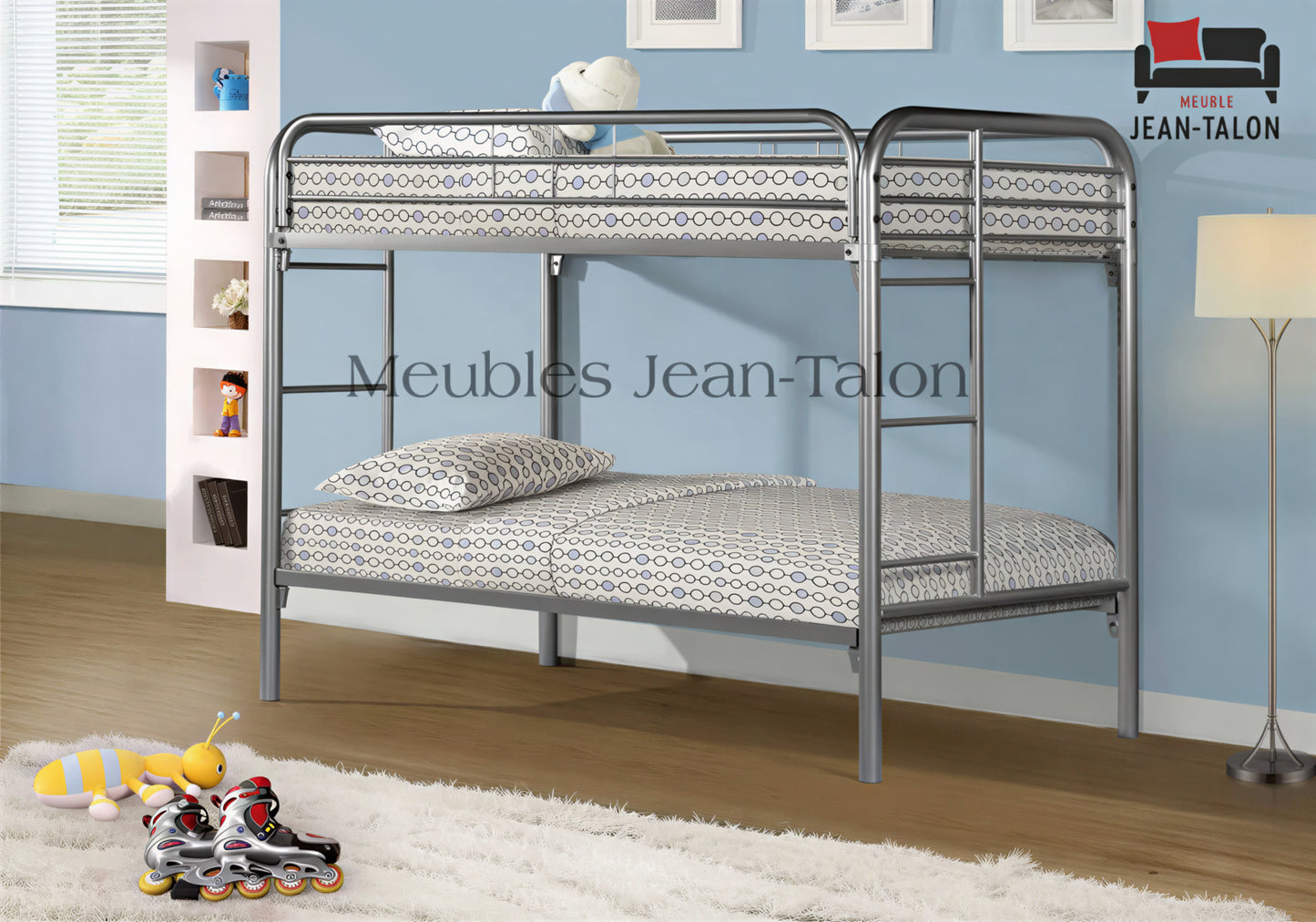 ASTRO METAL™ – SINGLE OVER SINGLE BUNK BED – I-2230S