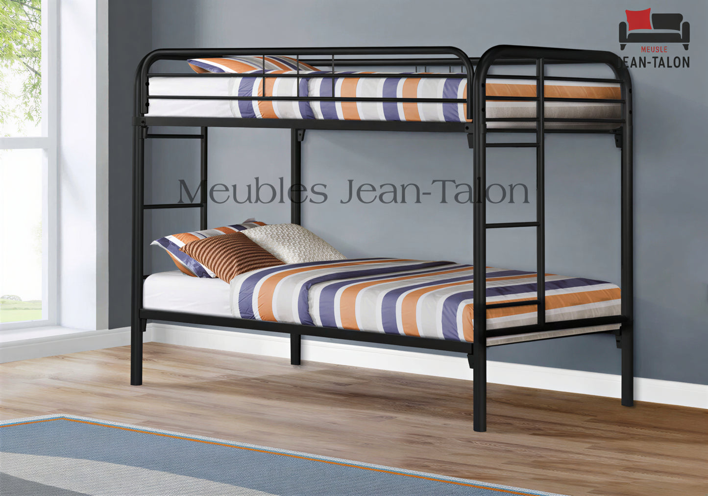 ASTRO METAL™ – SINGLE OVER SINGLE BUNK BED – I-2230S