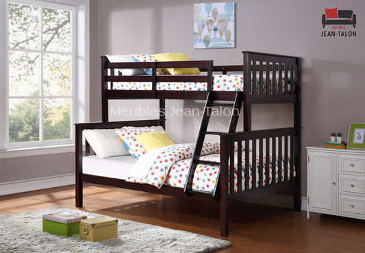AURION™ – SINGLE OVER DOUBLE BUNK BED – B-102E