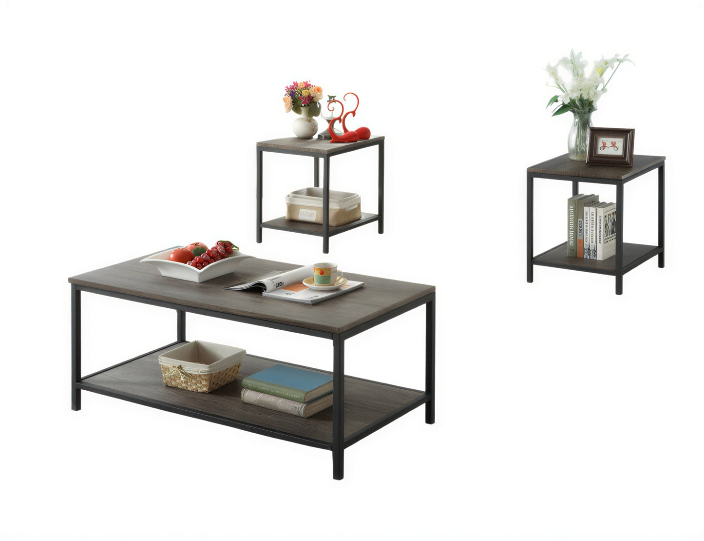 3-Piece Coffee Table Set – IF-2008