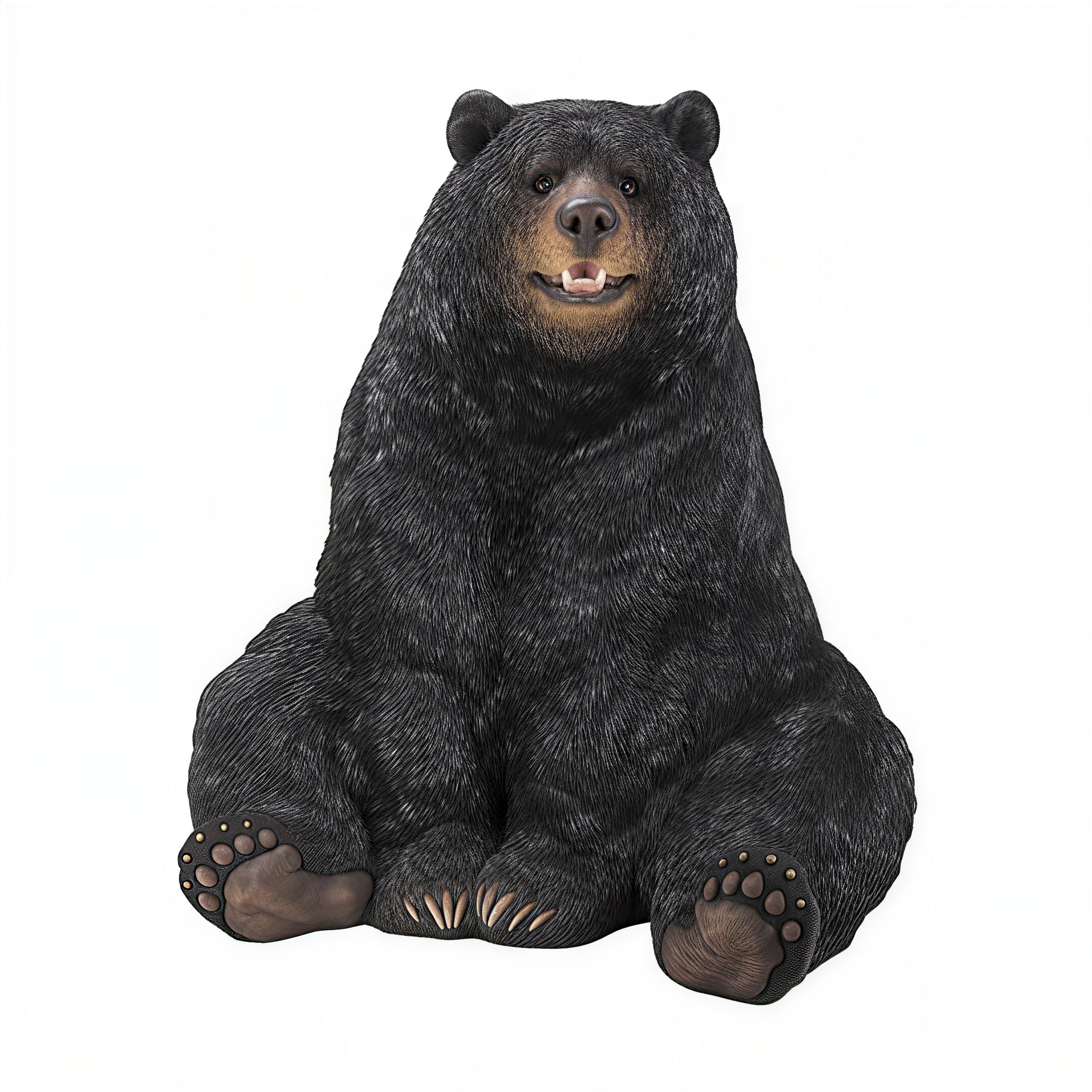 BLACK BEAR™ – SITTING WILDLIFE STATUE – 87684-A