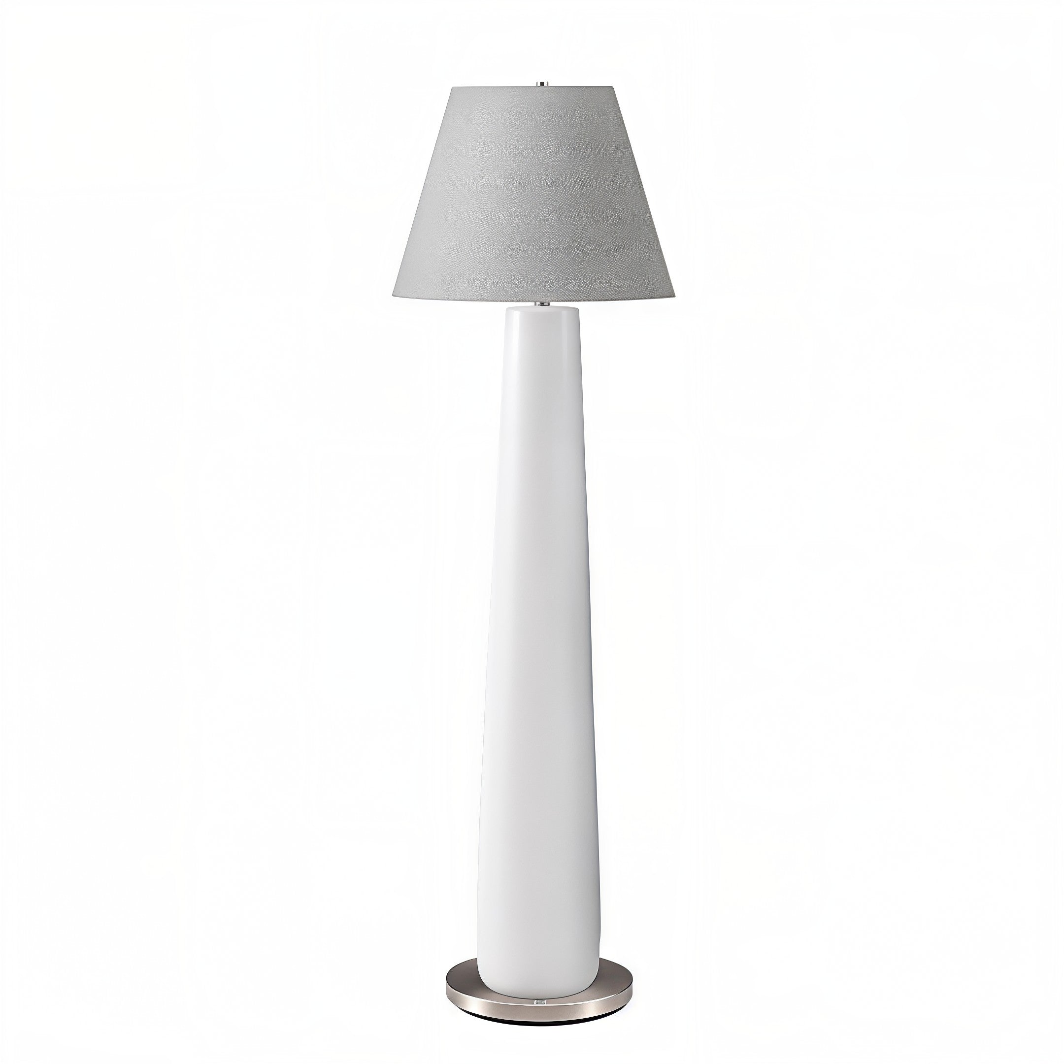 ALBÉRA™ – MODERN WHITE RESIN FLOOR LAMP – I 9684
