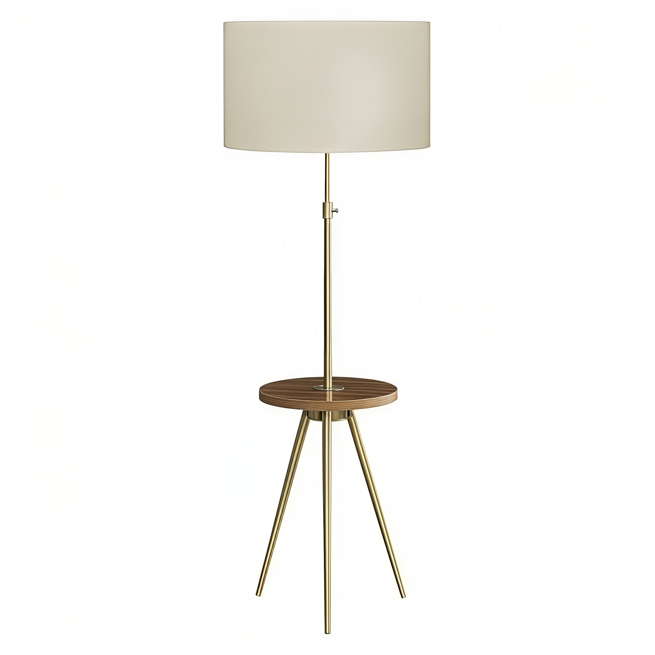 VÉRONA PIVOT™ – MODERN TRIPOD FLOOR LAMP WITH SHELF & USB – I 9745