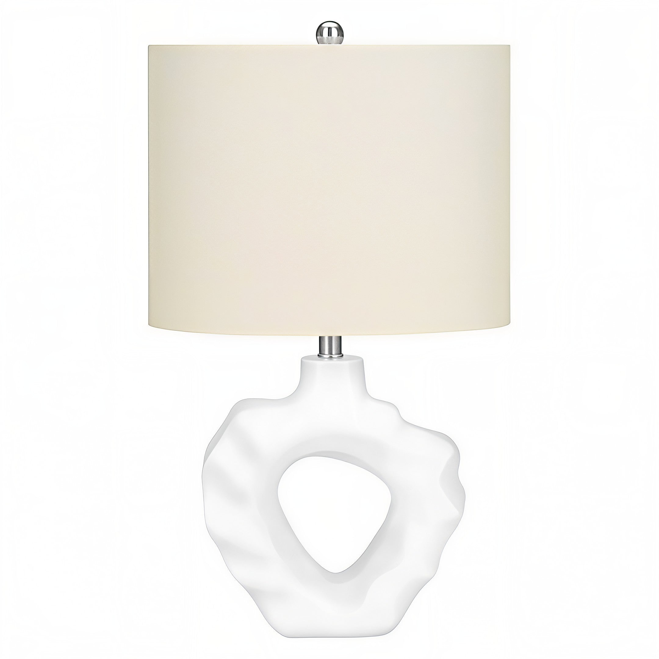 AURELION IVORY™ – SCULPTURAL MODERN TABLE LAMP – I 9727