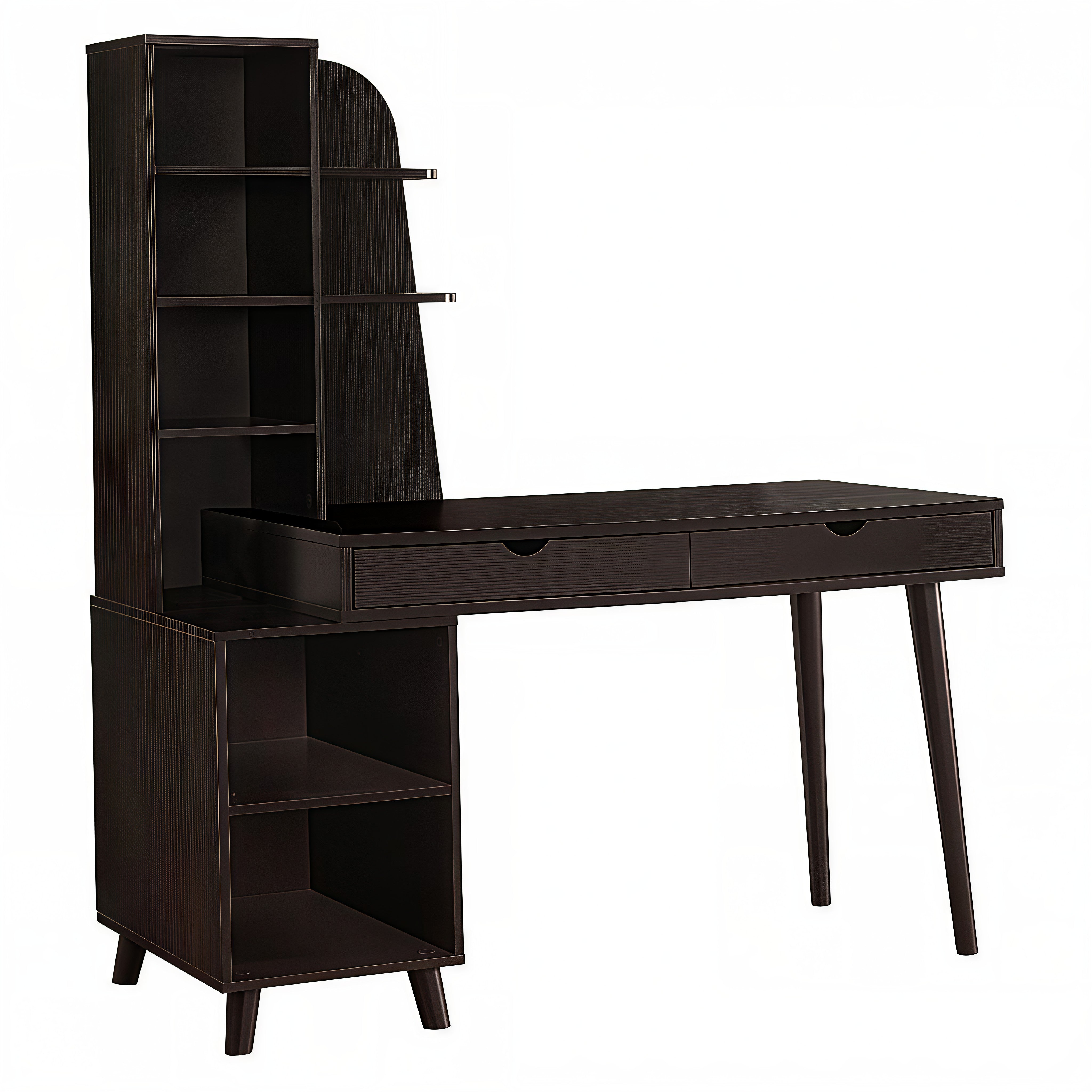 VELTORIA™ – COMPUTER DESK WITH BOOKCASE – I 7096