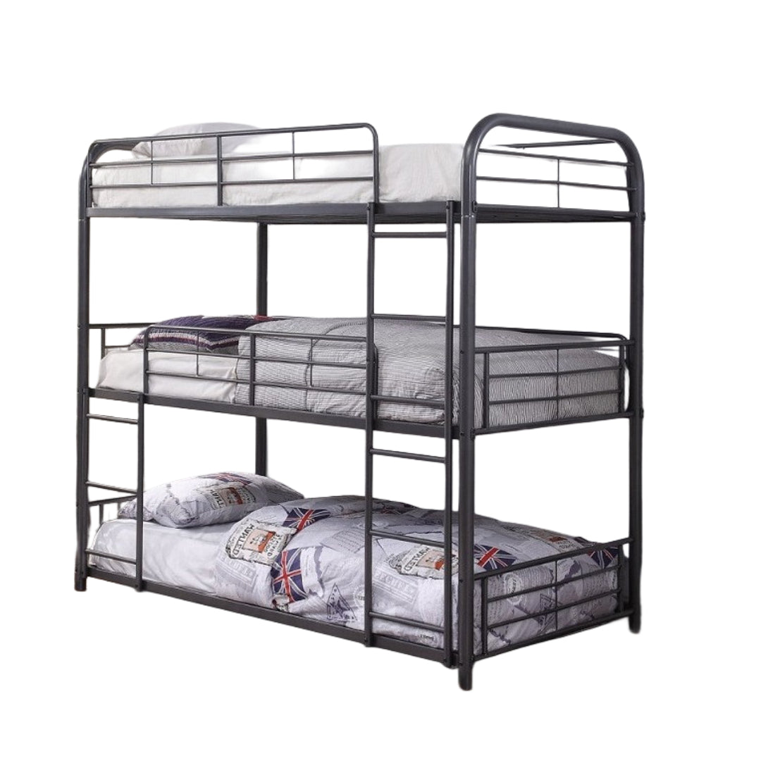 METRIX™ – TRIPLE SINGLE METAL BUNK BED – B-503