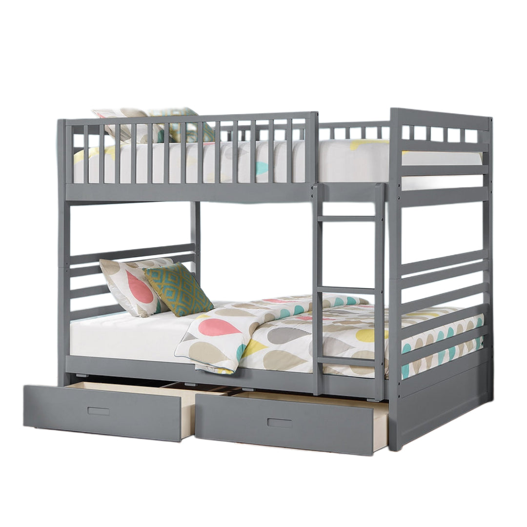 EVEREST CLASSIC™ – DOUBLE OVER DOUBLE CONVERTIBLE BUNK BED – B-115W