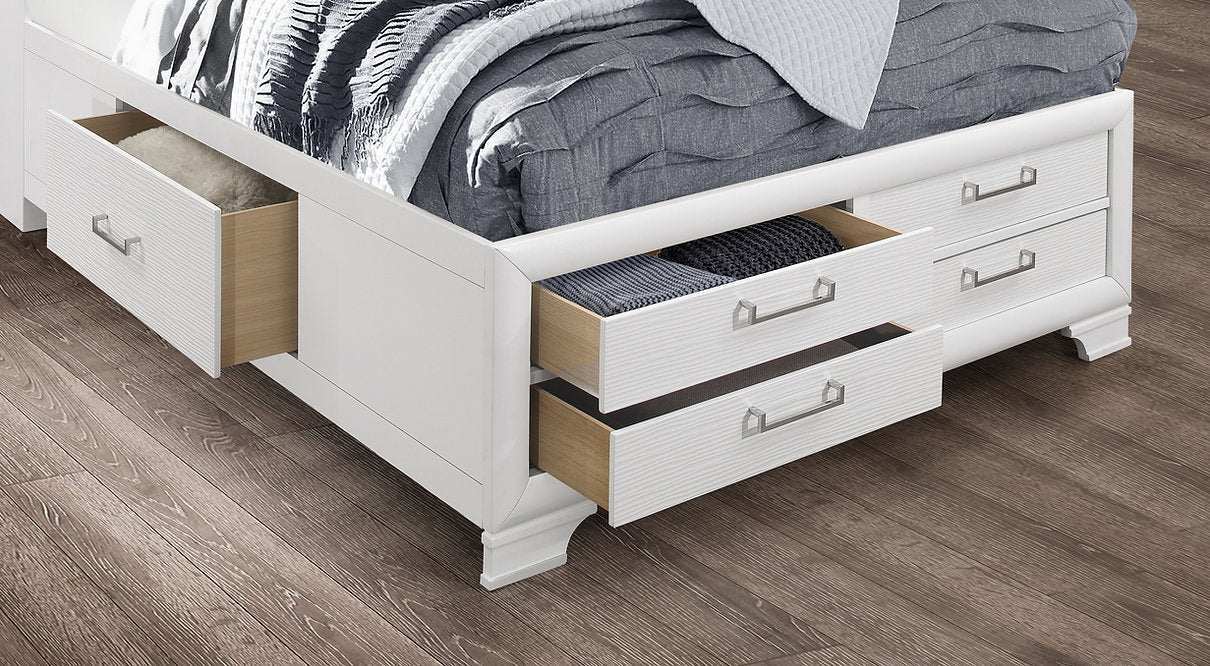JORDYN-WHITE™ – 6-PIECE BEDROOM SET