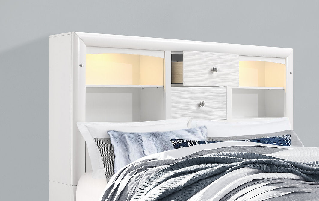 JORDYN-WHITE™ – 6-PIECE BEDROOM SET