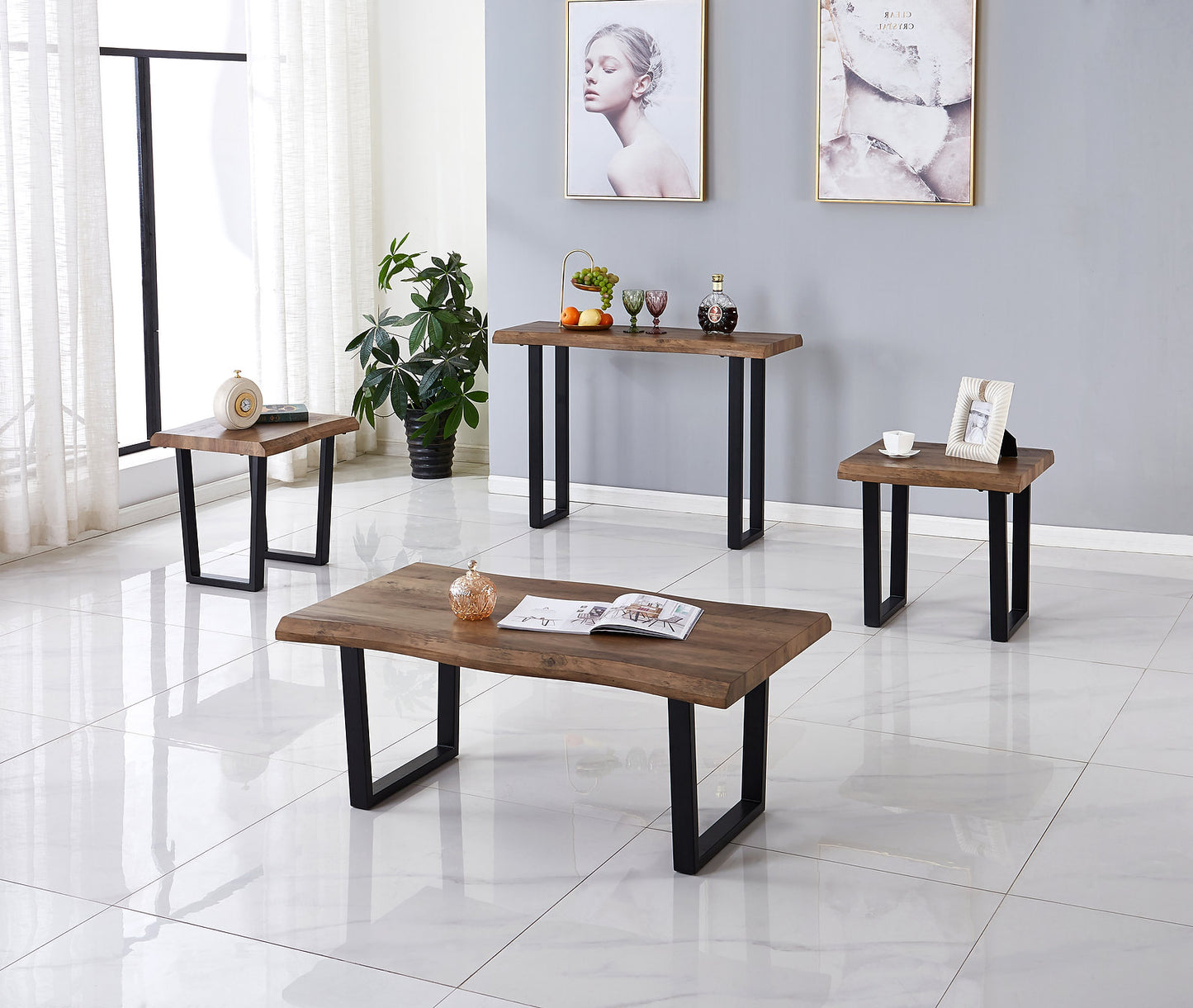 3-Piece Coffee Table Set – IF-2690