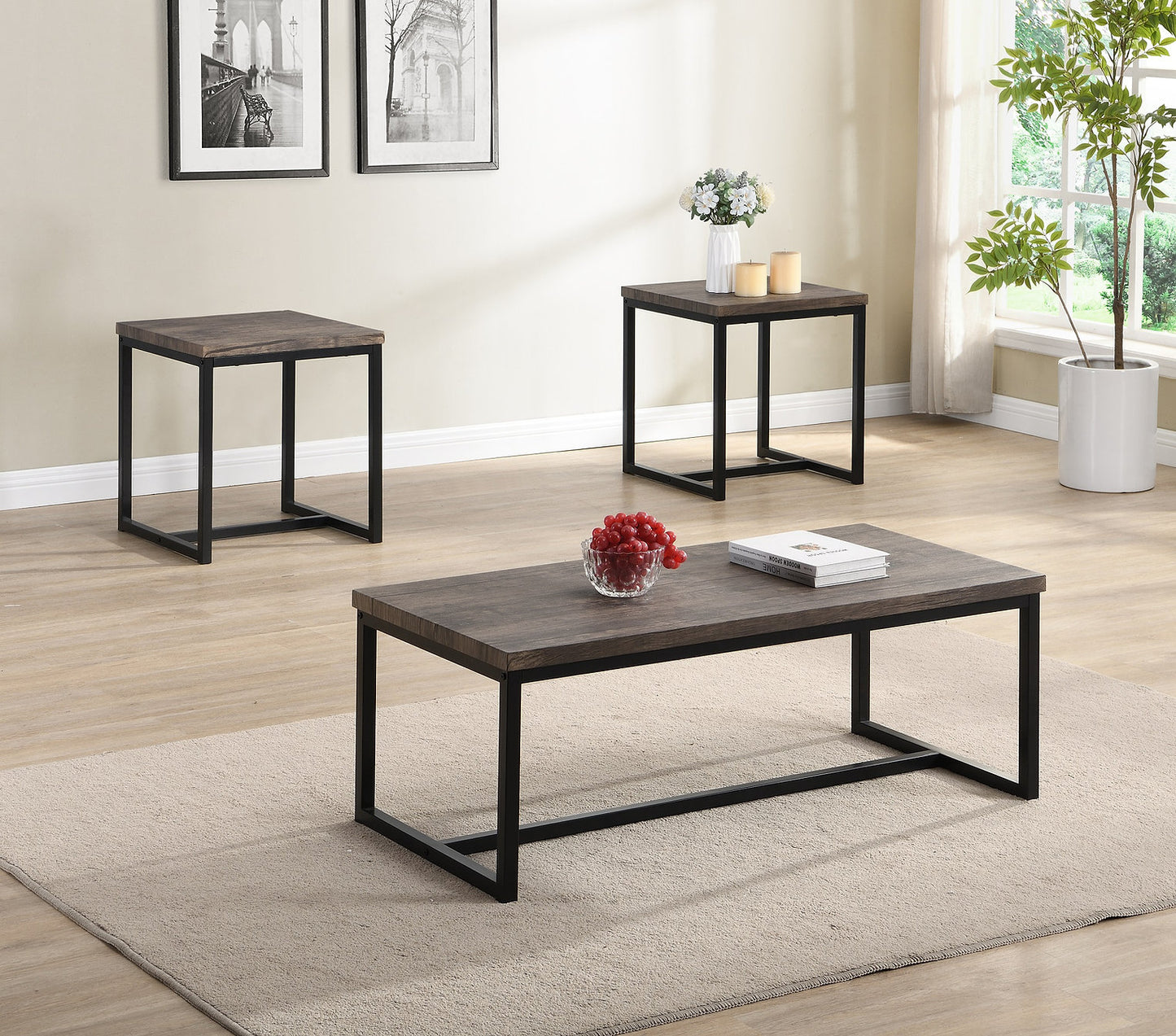 3-Piece Coffee Table Set – IF-3230