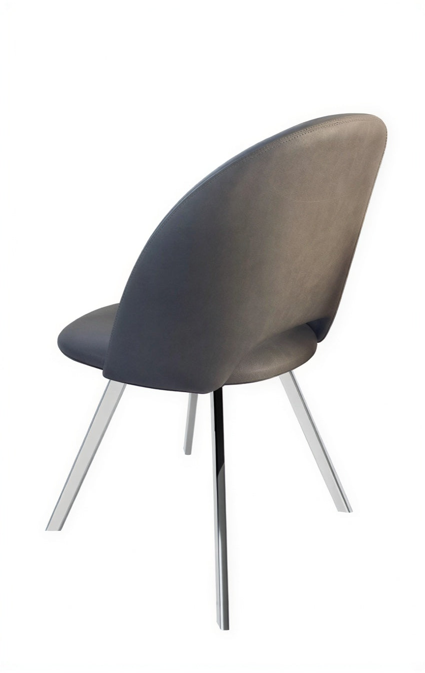Grey PU Chair – C-1541