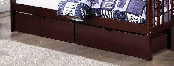 SUMMIT LANE™ – SINGLE OVER DOUBLE STAIRCASE BUNK BED – B-1890-EK