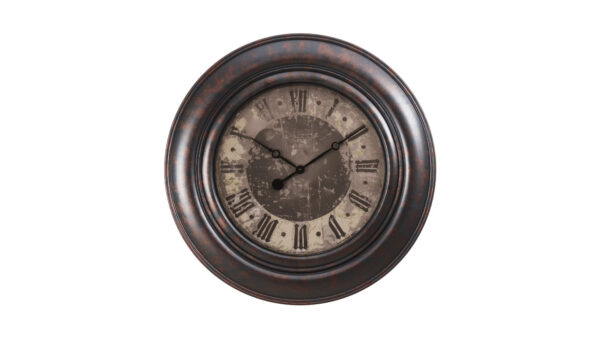 RUSTIQUE NOIR WALL CLOCK