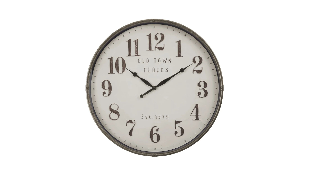 OLD TOWN WALL CLOCK