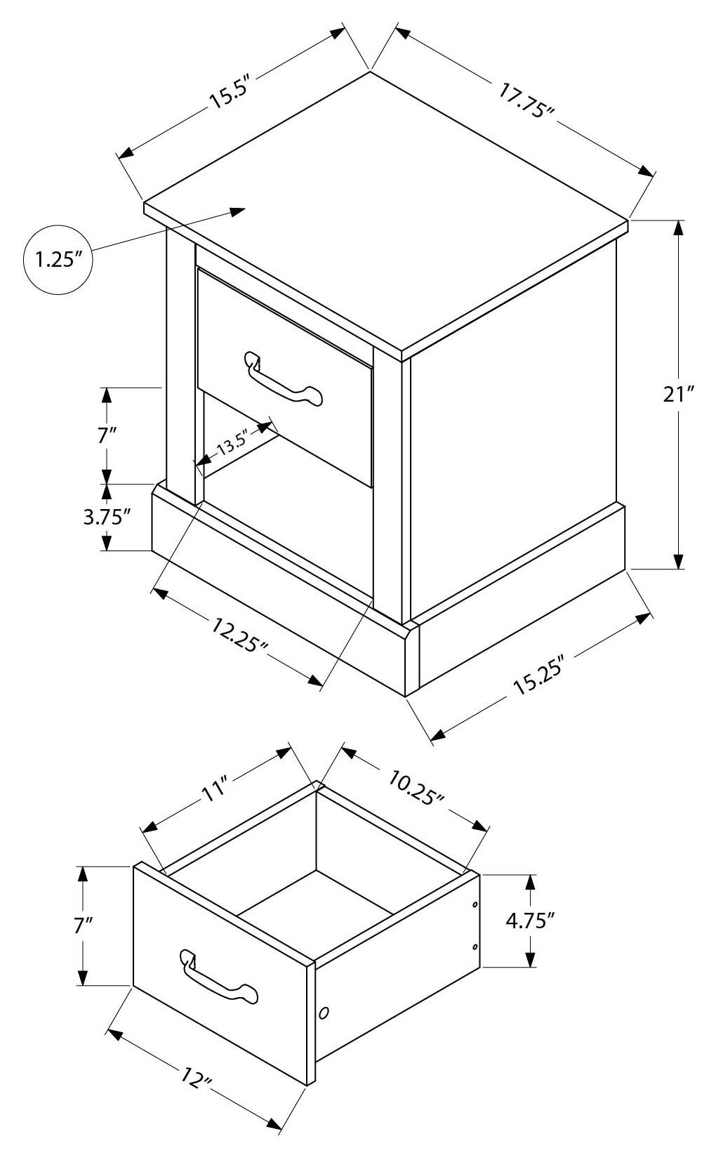 OAKRIDGE™ – ACCENT TABLE – I 2526 - Image 3