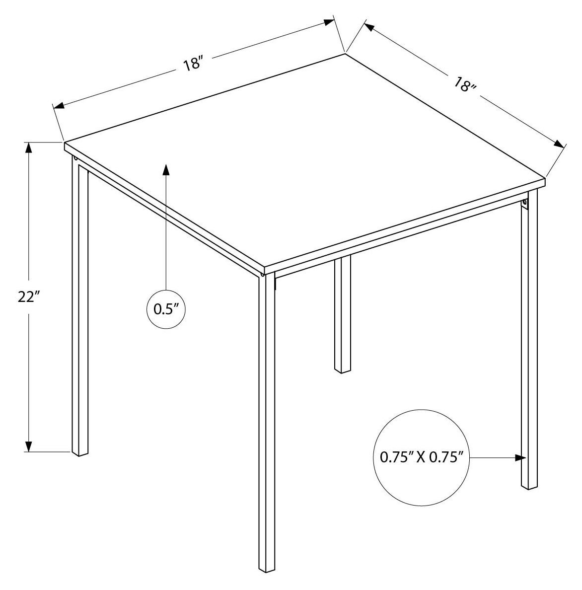 NORDEN™ – ACCENT TABLE – I 3828 - Image 7