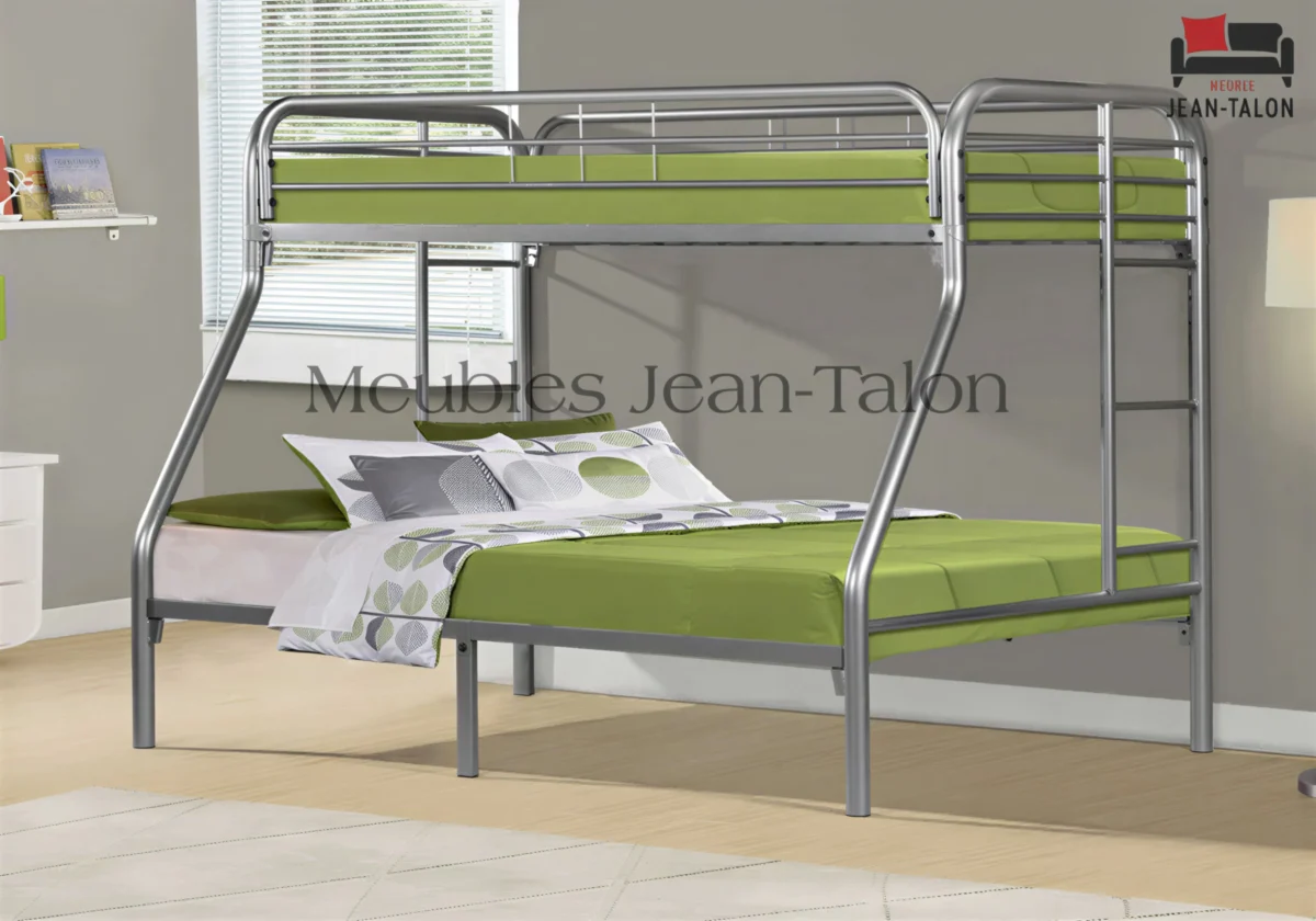 AERO METAL™ – SINGLE OVER DOUBLE BUNK BED – I-2231S - Image 2