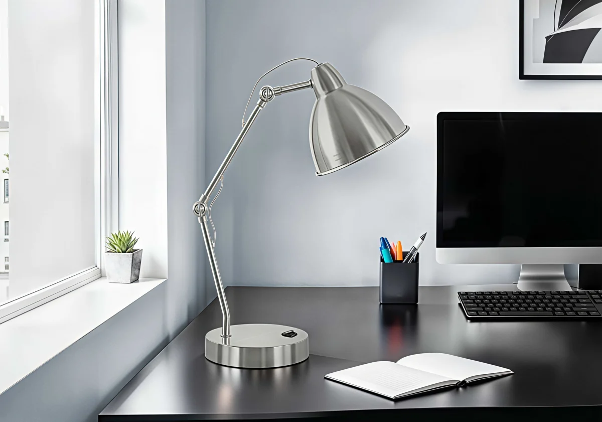 ARGENT FLEX™ – ADJUSTABLE USB TASK TABLE LAMP – I 9659 - Image 2