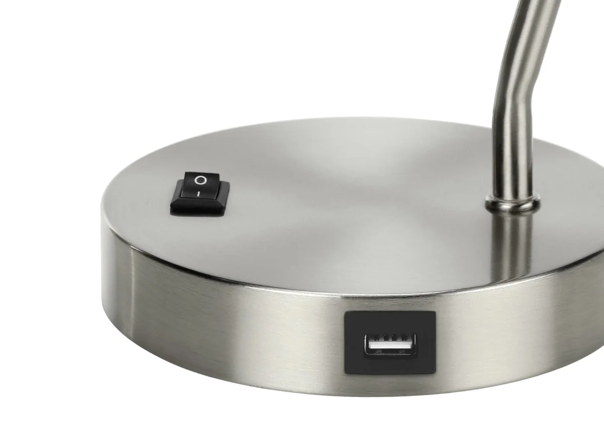 ARGENT FLEX™ – ADJUSTABLE USB TASK TABLE LAMP – I 9659 - Image 4