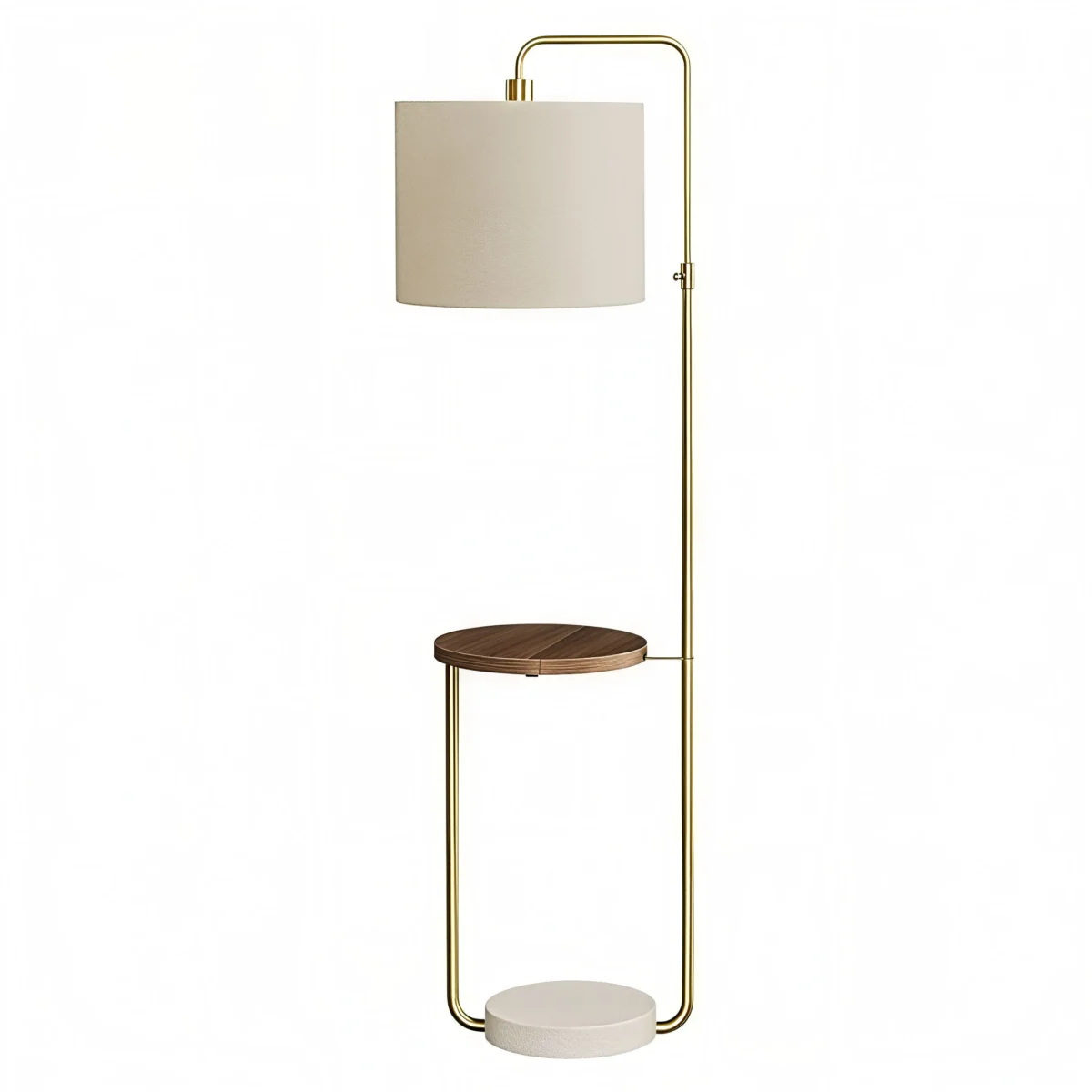 AURELION EDGE™ – MODERN ADJUSTABLE FLOOR LAMP WITH SHELF & USB – I 9753 - Image 2